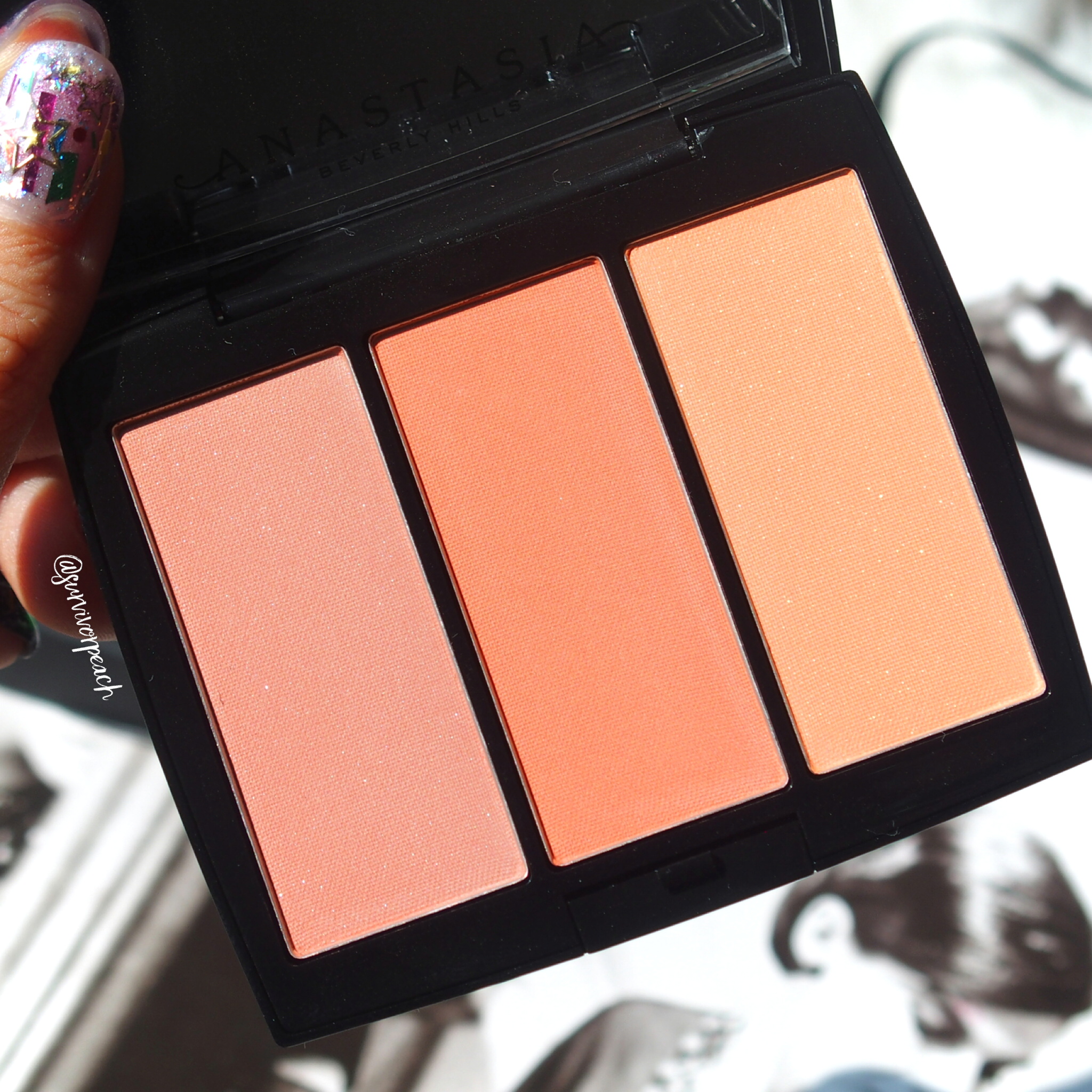 Anastasia Beverly Hills Blush Trio Peachy Love