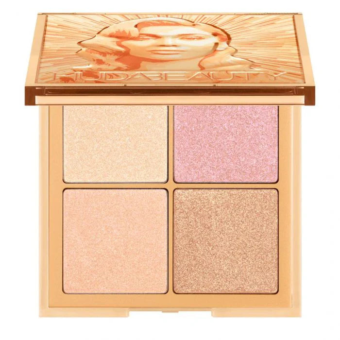 Huda Beauty Glow Highlighter Face Palette Light