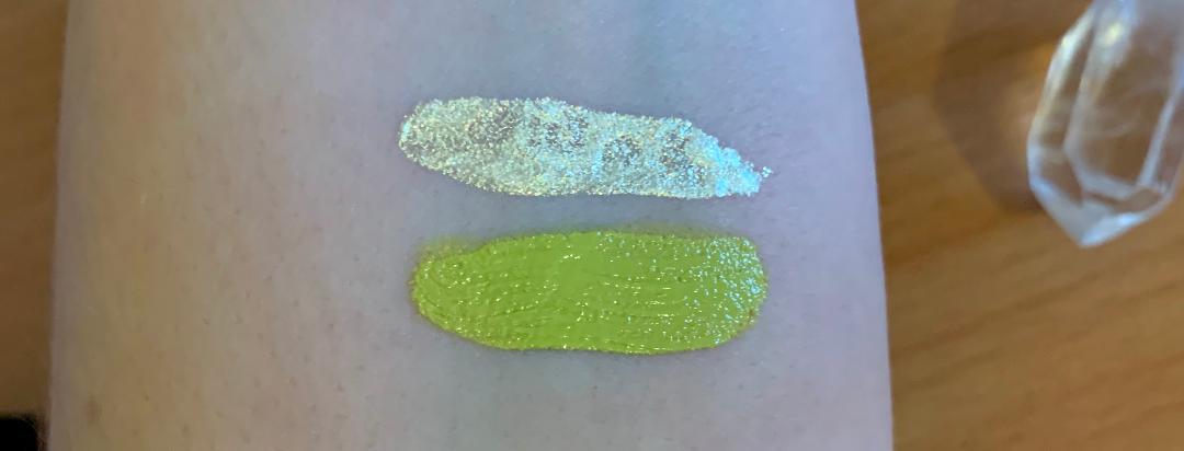 Huda Beauty Matte Metal Melted Shadows Limelight & Gold Chains