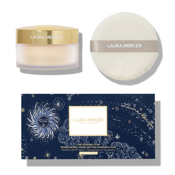 Laura Mercier The Guiding Star Translucent Loose Setting Powder & Puff Set Translucent